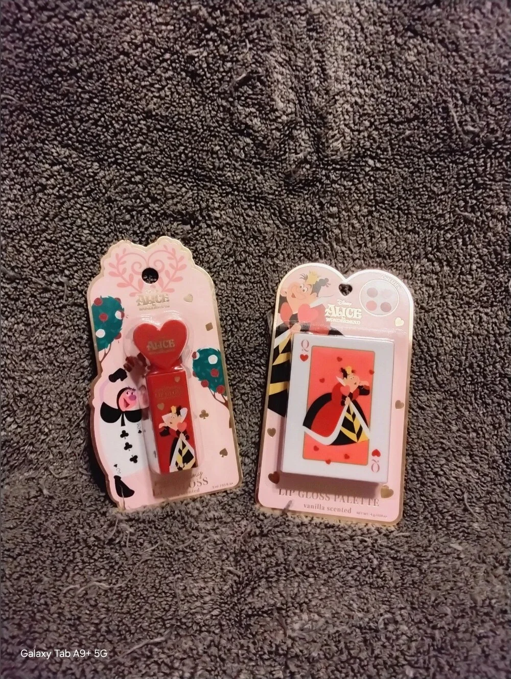 Disney Alice in Wonderland Pink and Black Moisturizing Lip Gloss
